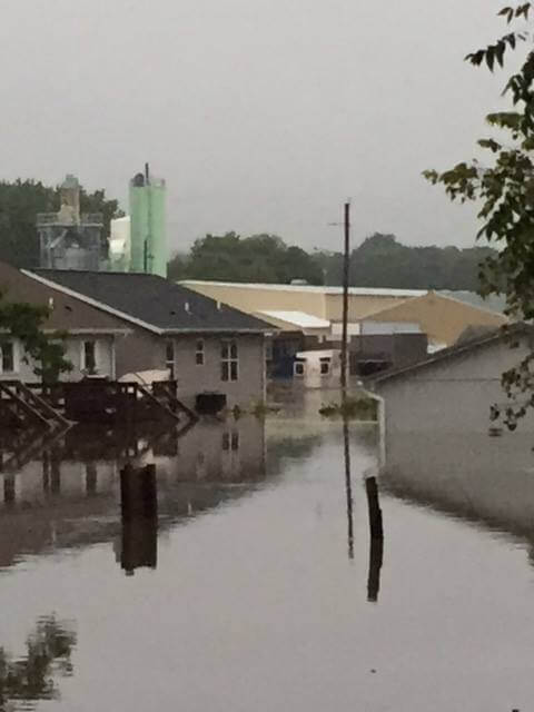 Clarksville, Iowa flooding