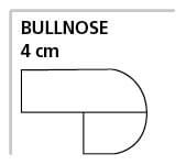 4 cm Bullnose
