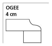 4 cm Ogee