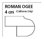 4 cm Roman Ogee