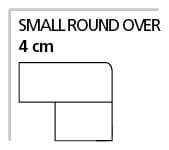 4 cm Small Round Over