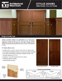 Heritage Collection: Stylus Sell Sheet