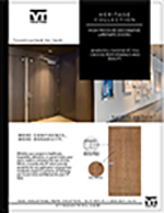 Architectural Wood Door Impact Resistant Edge Flyer