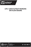 Lock/Lite Cutout Margins Chart