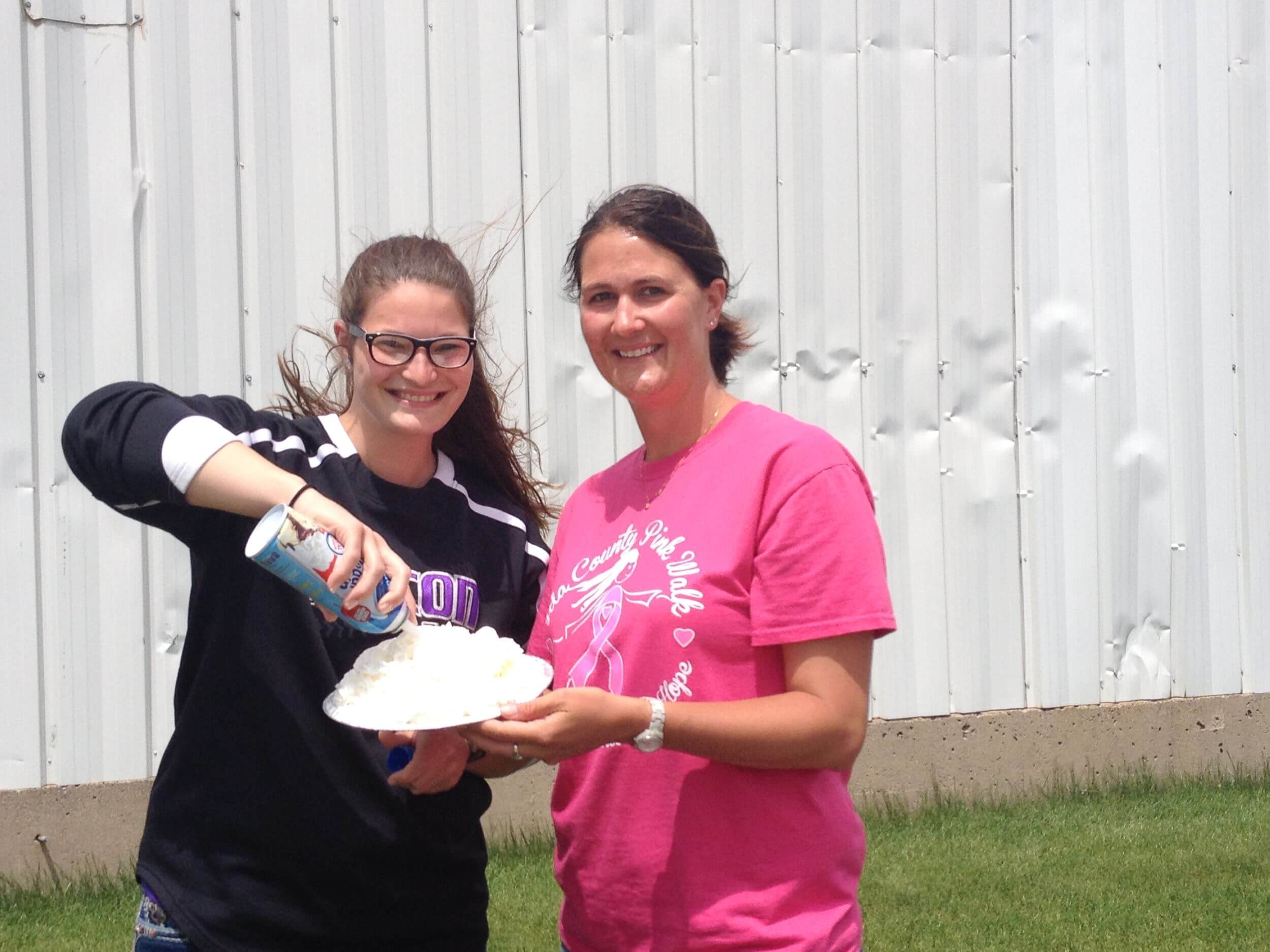 Pie in the face