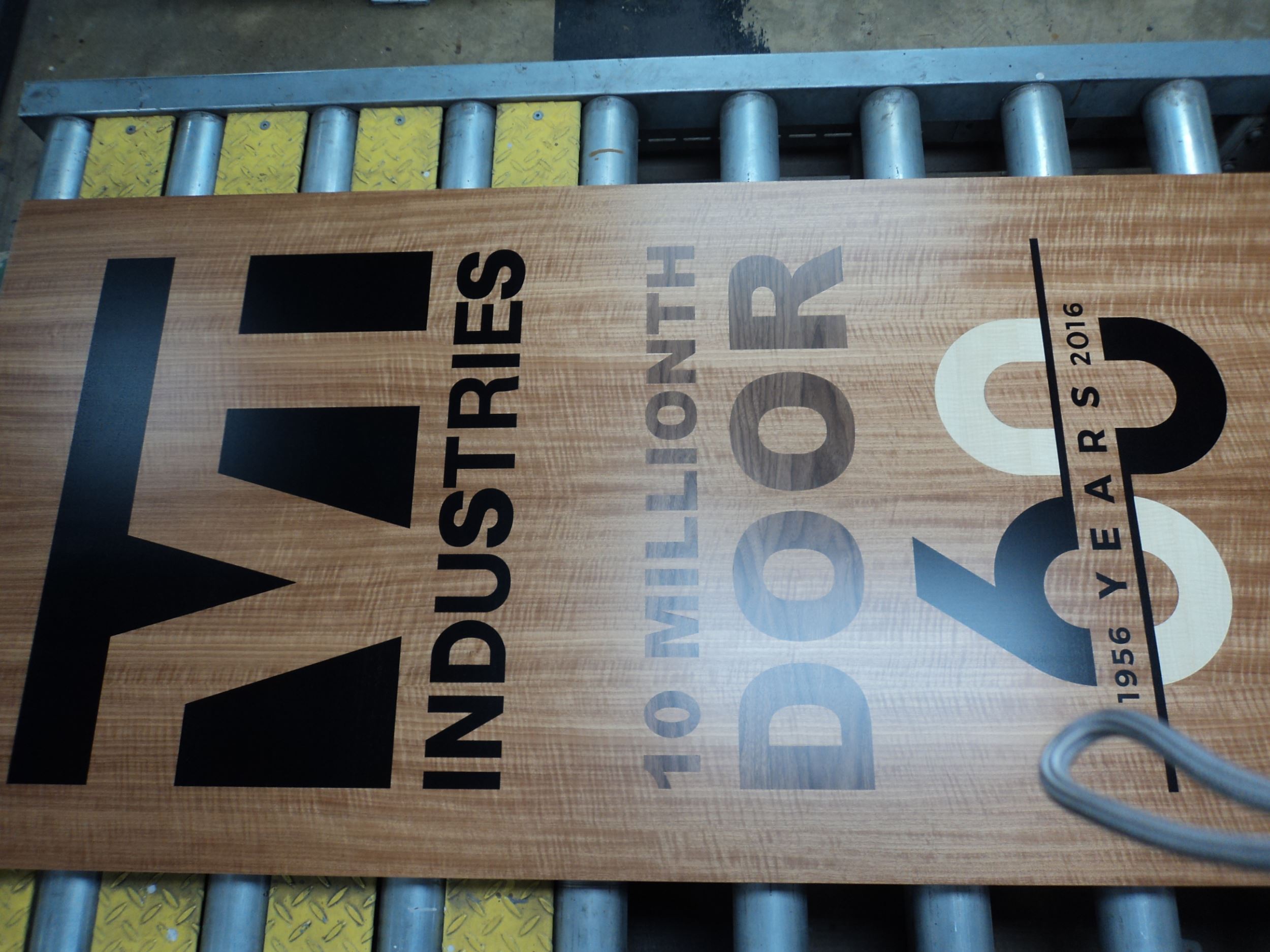 VT Industries, Inc. Produces 10 Millionth Door in Holstein, IA Manufacturing Facility