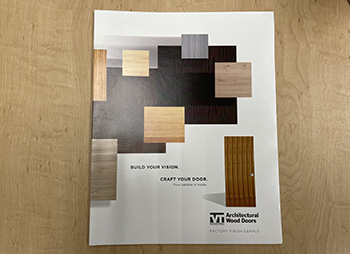 Factory Finish Full Size Sample Cover
