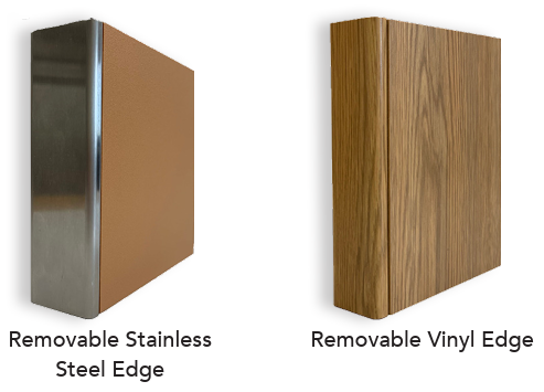 Palladium Removable Edge Types