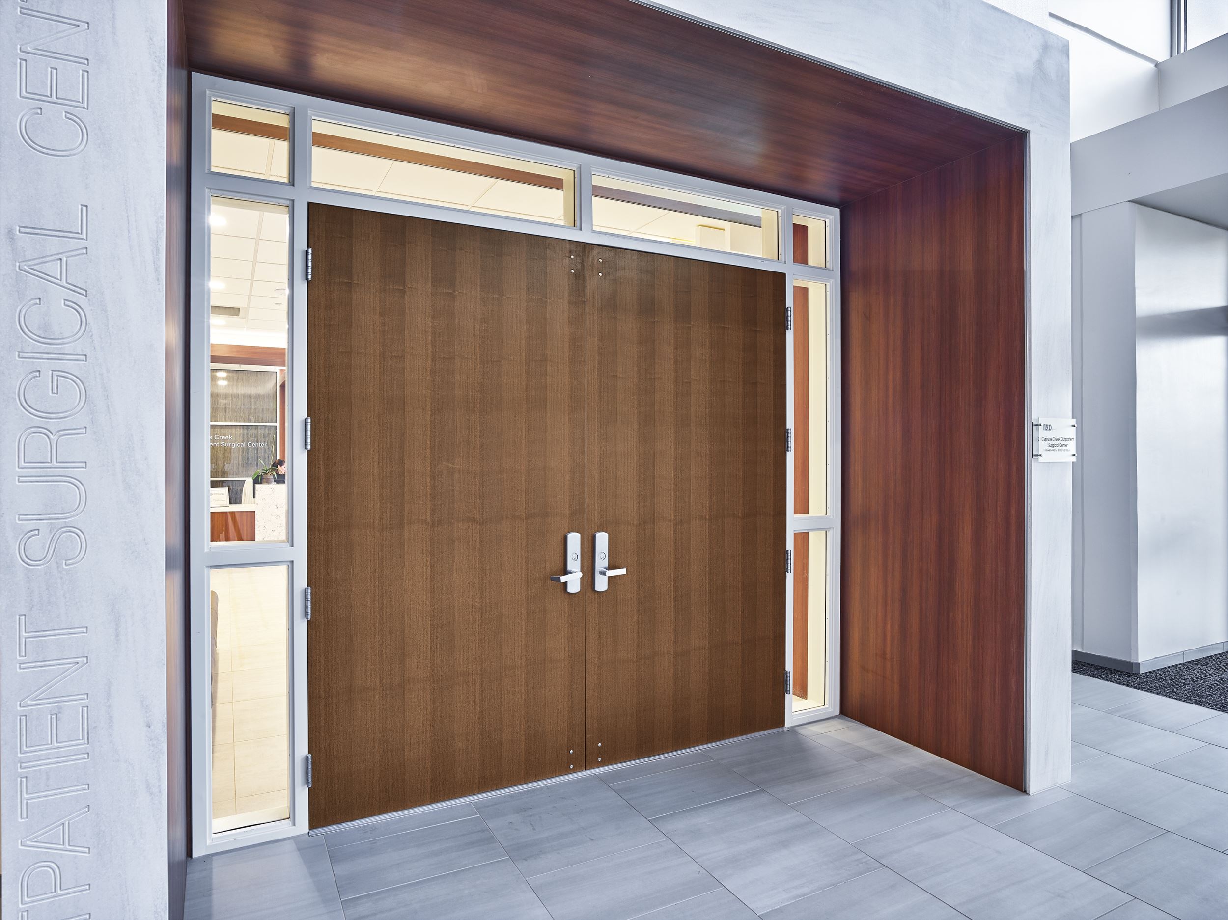 Heritage Collection Flush Wood Veneer, Quarter-Sliced White Ash Door