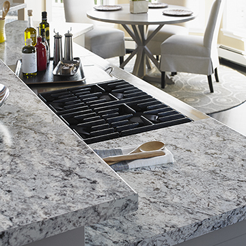 VT Dimensions - Ora Edge, White Ice Granite