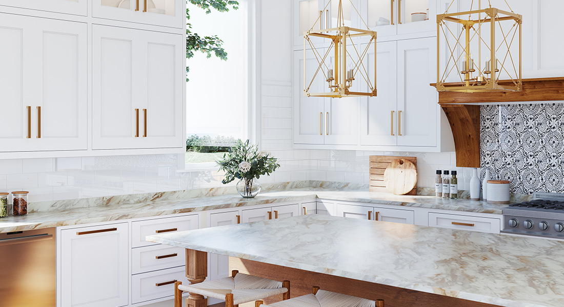 VT Dimensions Formica 6-ft Carrara Bianco- Etchings Straight Laminate Kitchen Countertop
